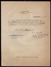 Form documenting use of labor from Tarboro N.C. prisoner of war camp